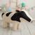 Grande peluche siège d’appoint vache Black and white 2 - vertbaudet enfant 