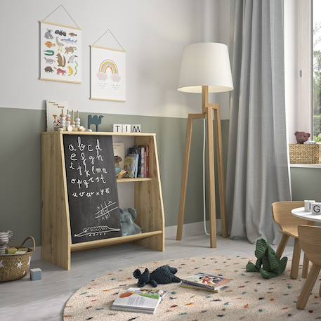 Rangement ludique tim Bois clair 1 - vertbaudet enfant 