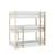 Lits superposés 3 couchages - gain de place - gamme elia Blanc 2 - vertbaudet enfant 