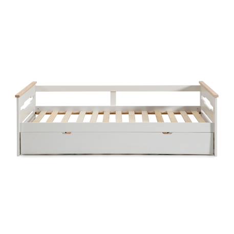 Lit gigogne 2 couchages - gamme elsa Blanc 2 - vertbaudet enfant 