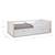Lit gigogne 2 couchages - gain de place - gamme clémence Blanc 3 - vertbaudet enfant 