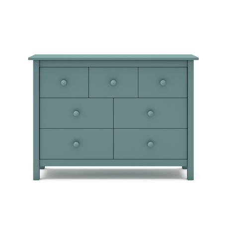 Commode 7 tiroirs poignées interchangeables - gamme camille Vert 6 - vertbaudet enfant 