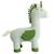 Grande peluche siège d’appoint licorne ailée Light and dark green 1 - vertbaudet enfant 