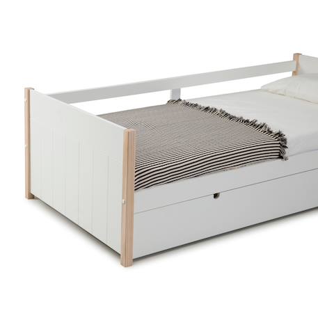 Lit gigogne 2 couchages - gain de place - gamme clémence Blanc 4 - vertbaudet enfant 