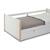 Lit gigogne 2 couchages - gain de place - gamme clémence Blanc 4 - vertbaudet enfant 