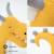 Peluche dragon mini en coton Yelow 4 - vertbaudet enfant 