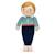 Poupées en Bois d’Hévéa – Personnages Articulés - père Multicolor 1 - vertbaudet enfant 
