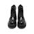 Bottines filles synthétique fermeture éclair Black 4 - vertbaudet enfant 