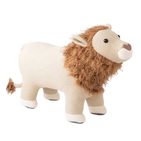 Grande peluche siège d’appoint lion Light brown 1 - vertbaudet enfant 