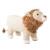 Grande peluche siège d’appoint lion Light brown 1 - vertbaudet enfant 