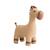 Grande peluche siège d’appoint cheval Dark and light brown 1 - vertbaudet enfant 