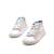 Sneakers filles licorne synthétique fermeture éclair barefoot Grey 2 - vertbaudet enfant 