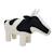 Grande peluche siège d’appoint vache Black and white 1 - vertbaudet enfant 