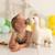 Peluche jument mini en coton White and grey 2 - vertbaudet enfant 