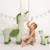 Grande peluche siège d’appoint licorne ailée Light and dark green 5 - vertbaudet enfant 