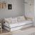 Lit avec tiroir 2 couchages - gamme emy Blanc+Vert kaki 1 - vertbaudet enfant 