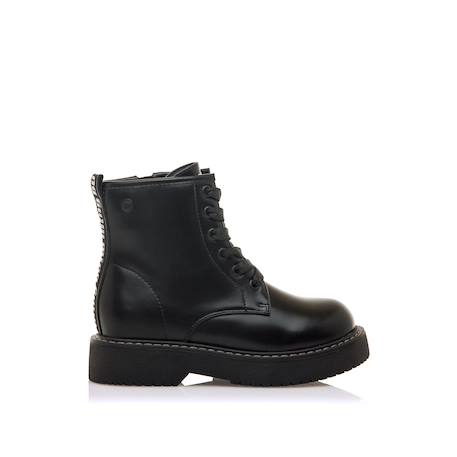 Bottines filles synthétique fermeture éclair Black 1 - vertbaudet enfant 