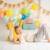 Peluche dragon mini en coton Yelow 3 - vertbaudet enfant 