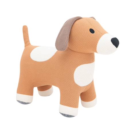 Grande peluche siège d’appoint chien Brown 1 - vertbaudet enfant 