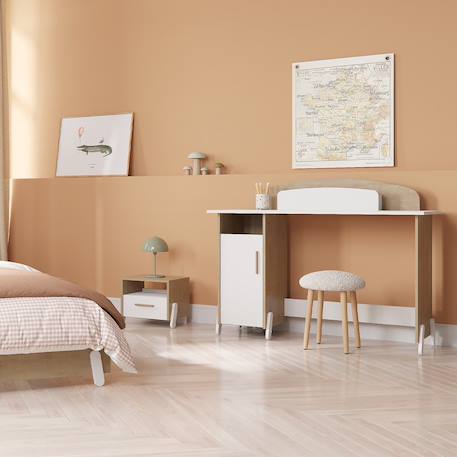 Bureau naili Blanc 1 - vertbaudet enfant 