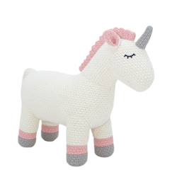 Jouet-Peluche licorne mini en coton
