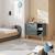 Commode 3 tiroirs et 2 niches - gamme simon Blanc+Vert kaki 11 - vertbaudet enfant 