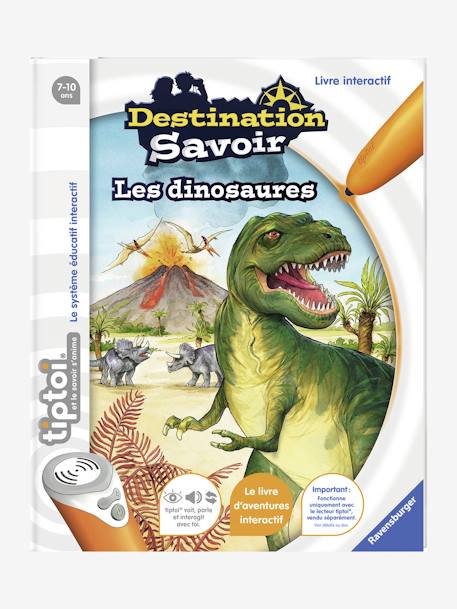 TipToi Destination savoir - Les dinosaures blanc 1 - vertbaudet enfant 