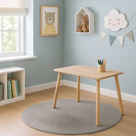 Table mael Chêne 1 - vertbaudet enfant 