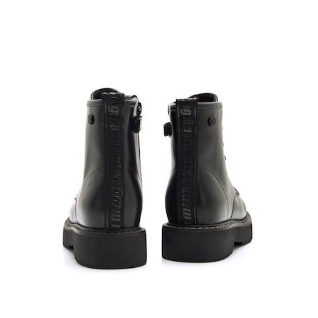 Bottines filles synthétique fermeture éclair Black 3 - vertbaudet enfant 