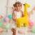 Peluche girafe mini en coton Yelow 3 - vertbaudet enfant 
