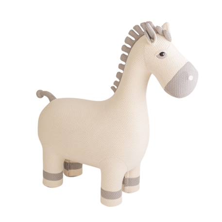 Grande peluche siège d’appoint jument White and grey 1 - vertbaudet enfant 