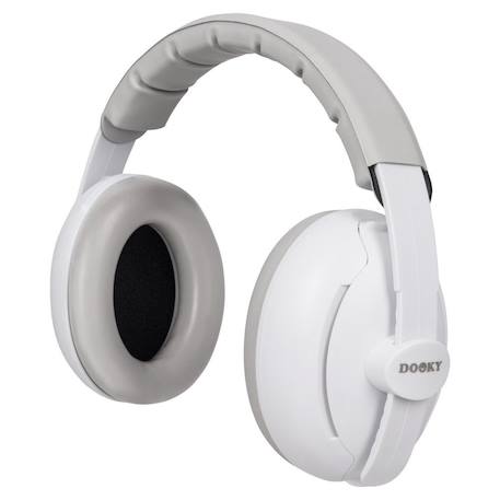Casque anti-bruit evolutif 2-en-1 bébé et enfant Blanc 1 - vertbaudet enfant 