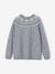Pull mixte adulte noël capsule famille gris chiné 7 - vertbaudet enfant 