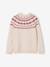Pull jacquard homme noël capsule famille écru 4 - vertbaudet enfant 