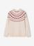 Pull jacquard homme noël capsule famille écru 3 - vertbaudet enfant 