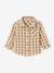 Chemise bébé garçon gaze de coton carreaux beige 3 - vertbaudet enfant 