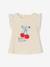 T-shirt bébé fille motif fantaisie en coton bio écru 1 - vertbaudet enfant 