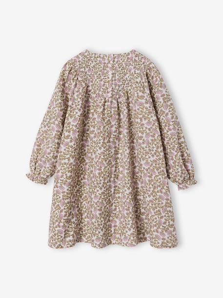 Ensemble fille robe et gilet sherpa écru 6 - vertbaudet enfant 