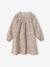 Ensemble fille robe et gilet sherpa écru 2 - vertbaudet enfant 