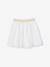 Jupe fille en tulle broderie lurex blanc 2 - vertbaudet enfant 