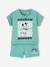 Ensemble short bébé Mickey menthe 1 - vertbaudet enfant 