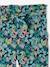 Pantalon fluide imprimé fleurs fille marine+rouge+vert émeraude 3 - vertbaudet enfant 