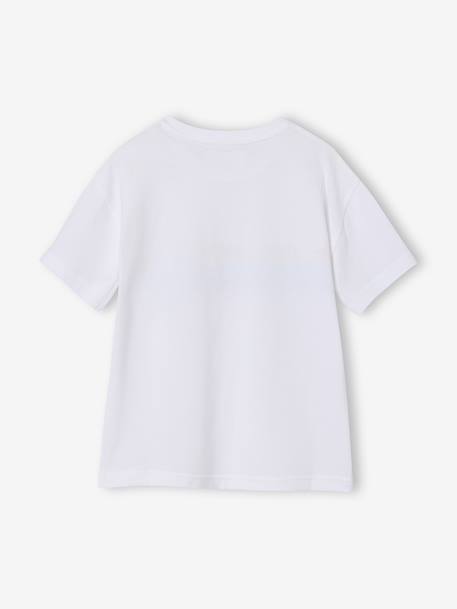 T-shirt garçon 'California' blanc 2 - vertbaudet enfant 