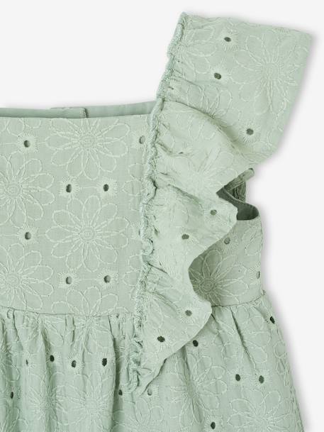 Combinaison longue bébé fille vert sauge 3 - vertbaudet enfant 