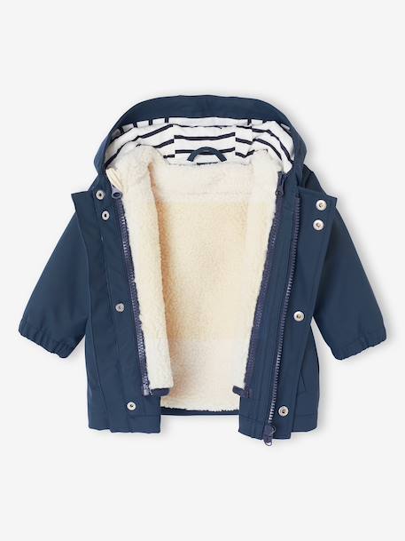Ciré 3 en 1 bébé garçon bleu océan 4 - vertbaudet enfant 