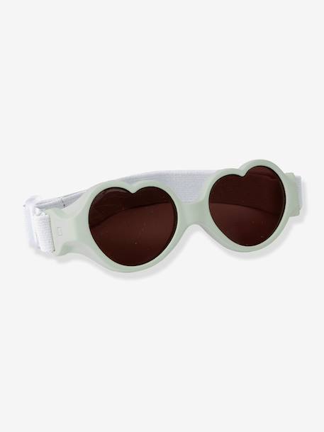 Lunettes 0-9 mois bandeau Baby coeur menthe+rose pâle 1 - vertbaudet enfant 