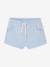 Lot 2 bermudas bébé garçon en molleton rayé bleu 3 - vertbaudet enfant 