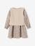 Ensemble fille robe et gilet sherpa écru 5 - vertbaudet enfant 