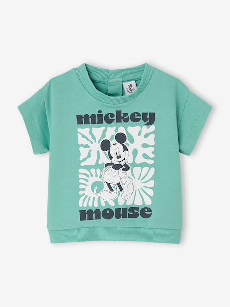 Ensemble short bébé Mickey menthe 2 - vertbaudet enfant 