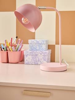 Linge de maison et décoration-Décoration-Lampe à poser en métal bicolore